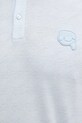 Karl Lagerfeld polo bawełniane 561251.745071 niebieski
