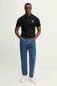 Karl Lagerfeld polo bawełniane 561224.745710 granatowy SS26