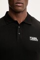 Karl Lagerfeld polo 561235.745780 czarny