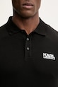 Karl Lagerfeld polo 561235.745780 czarny