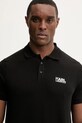 Karl Lagerfeld polo czarny 561235.745780