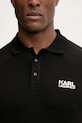 Karl Lagerfeld polo 561235.745780 czarny