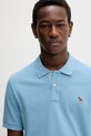 PS Paul Smith polo męskie bawełniane niebieski M2R.183KZ.V20067