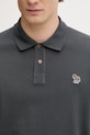 PS Paul Smith polo męskie bawełniane szary M2R.183KZ.V20067