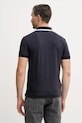 Odzież BOSS Green polo bawełniane 50554565 granatowy