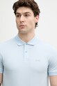 BOSS Green polo męskie bawełniane Pio 1 niebieski 50554574
