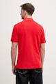 Odzież BOSS polo bawełniane Pallas 50553564 czerwony