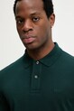 BOSS polo de bumbac Pallas verde 50553564