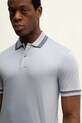 BOSS polo bawełniane H-Phillipson 202 niebieski 50554529