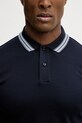 Хлопковое поло BOSS H-Phillipson 202 50554529 тёмно-синий