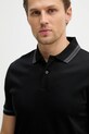 BOSS polo bawełniane H-Phillipson 202 czarny 50554529