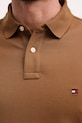 Tommy Hilfiger polo MW0MW17770. brązowy