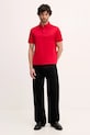 Tommy Hilfiger polo bawełniane MW0MW41611 czerwony SS26