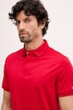 Tommy Hilfiger polo bawełniane czerwony MW0MW41611