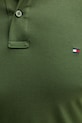 Tommy Hilfiger polo bawełniane zielony MW0MW41612
