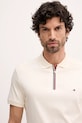 Tommy Hilfiger polo bawełniane beżowy MW0MW41613