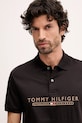 Tommy Hilfiger polo czarny MW0MW41615