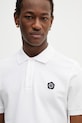 Kenzo polo bawełniane biały FG55PO1024PU