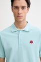 Kenzo polo de bumbac turcoaz FF65PO1534PU