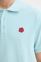Kenzo polo de bumbac FF65PO1534PU turcoaz