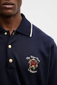 Drôle de Monsieur cotton sweatshirt Slogan Rose navy J.PL162.CO127.NY