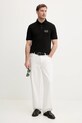 Armani Exchange polo bawełniane XM002231.AF10366 czarny SS26