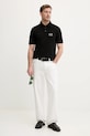 Armani Exchange polo bawełniane XM002231.AF10366 czarny SS26