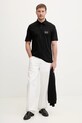 Armani Exchange polo bawełniane XM002232.AF10364 czarny SS26