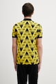 Clothing adidas Originals polo shirt AOP Polo KE4610 yellow