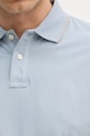 Hackett London polo bawełniane HM5600085 niebieski