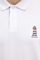 Hackett London polo majica moška bombažna bela HM5600142