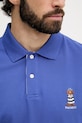 Hackett London pánské bavlněné polo HM5600142 modrá