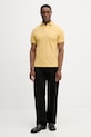 Bavlnené polo tričko Hackett London HM5600148 žltá SS26