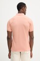 Oblečenie Bavlnené polo tričko Hackett London HM5600148 oranžová