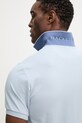 Bavlnené polo tričko Hackett London HM5600148 modrá
