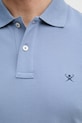 Hackett London polo de bumbac HM5600148 albastru
