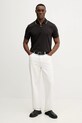 Michael Kors polo CR652TLK3W czarny SS26