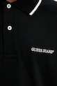 Guess Jeans polo bawełniane czarny M6RP24.KCJV1