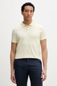 Calvin Klein polo pánské s bavlnou žlutá LV04LF200G