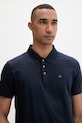 Calvin Klein póló férfi pamuttal sötétkék LV04LF200G