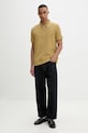 Calvin Klein polo pentru bărbați, din bumbac LV04LF214G bej SS26