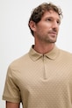 Barbour поло чоловіче бавовняне Hockham бежевий MML1528