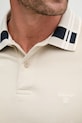 Barbour polo męskie bawełniane Callington MML1536 beżowy