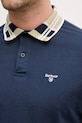 Barbour polo męskie bawełniane Callington MML1536 granatowy