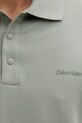 Calvin Klein polo za muškarce s pamukom LV04LF208G zelena