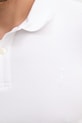 Trussardi polo męskie bawełniane z elastanem G5008000124N biały