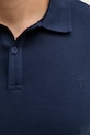 Trussardi polo da uomo in cotone con elastan G5008000124N blu navy