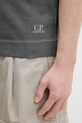C.P. Company polo bawełniane szary 20CMKN204A110646S