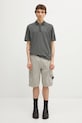 C.P. Company polo bawełniane 20CMKN204A110646S szary