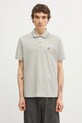 C.P. Company polo gładkie szary 20CMPL722A005263W